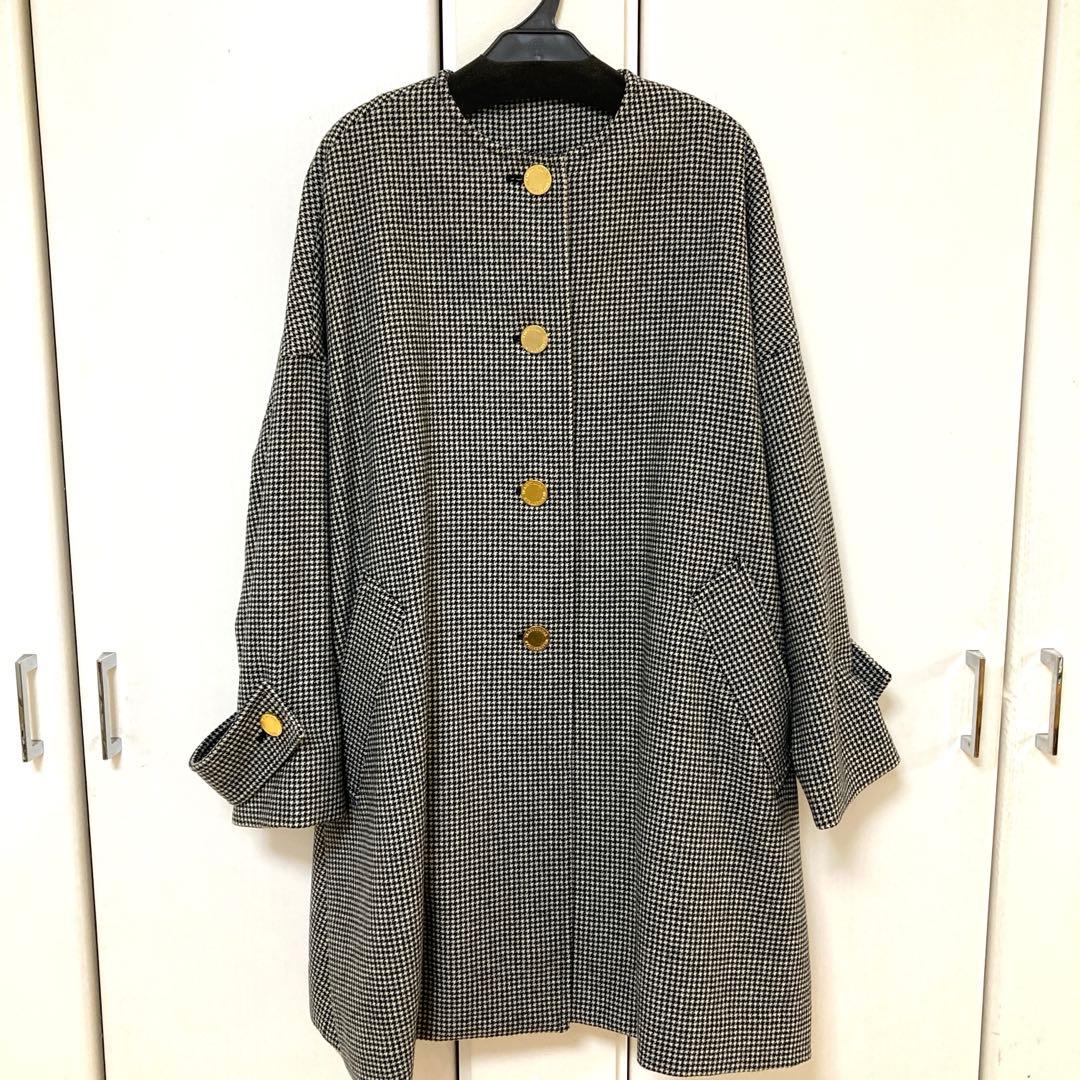 【新品・未使用✨】トラディショナルウェザーウェアMALTONノーカラーコート