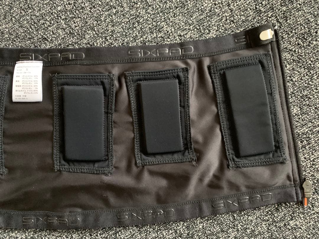 SIXPADパワースーツ SIXPAD CLUB対応コアベルトSサイズ単体