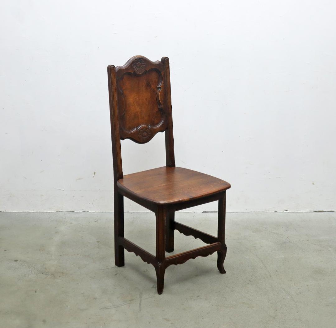 英国 イギリス ヴィンテージ オーク材 クラシカル ダイニングチェア