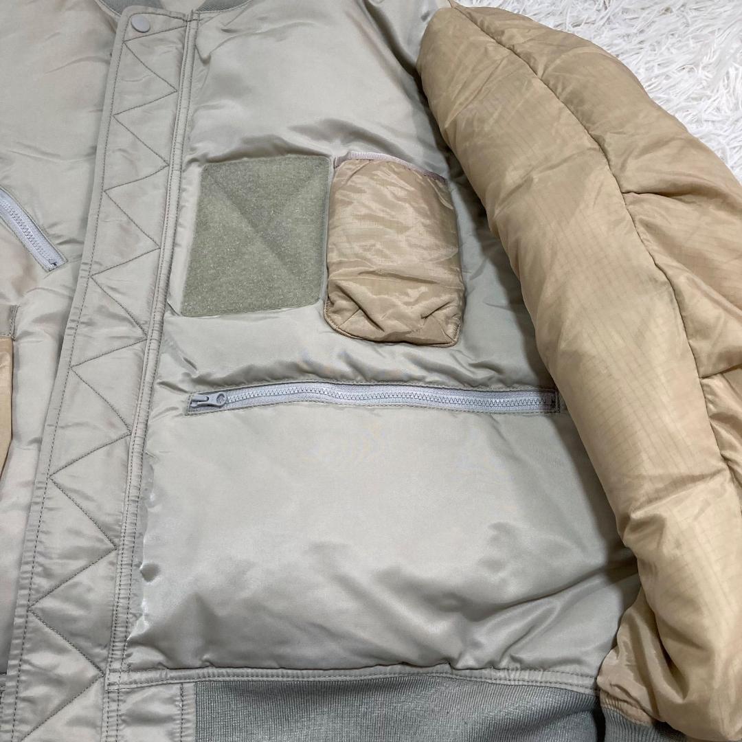 16603✨DAIWA PIER39 リバーシブル MA-1 ECRU L