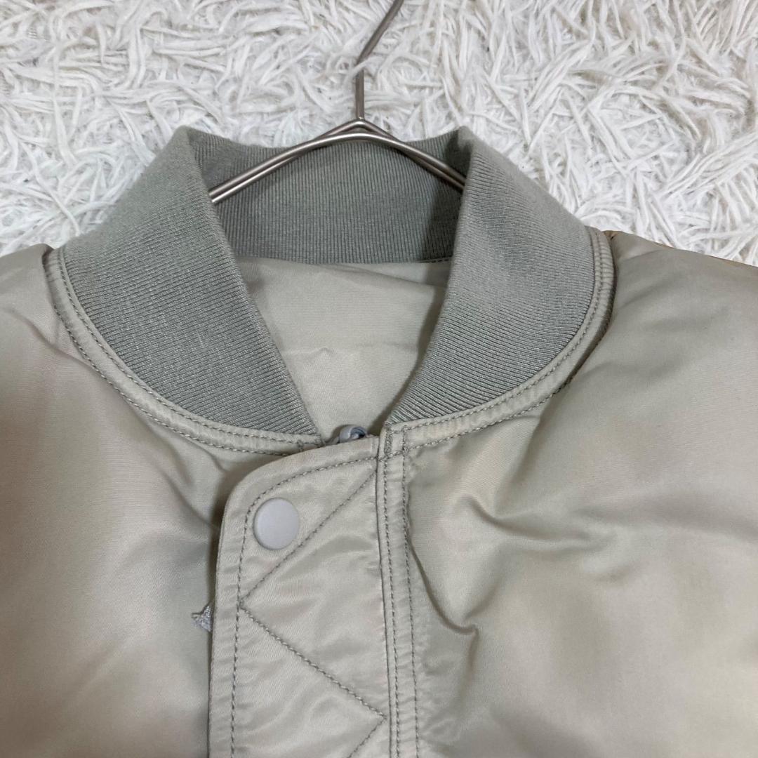 16603✨DAIWA PIER39 リバーシブル MA-1 ECRU L