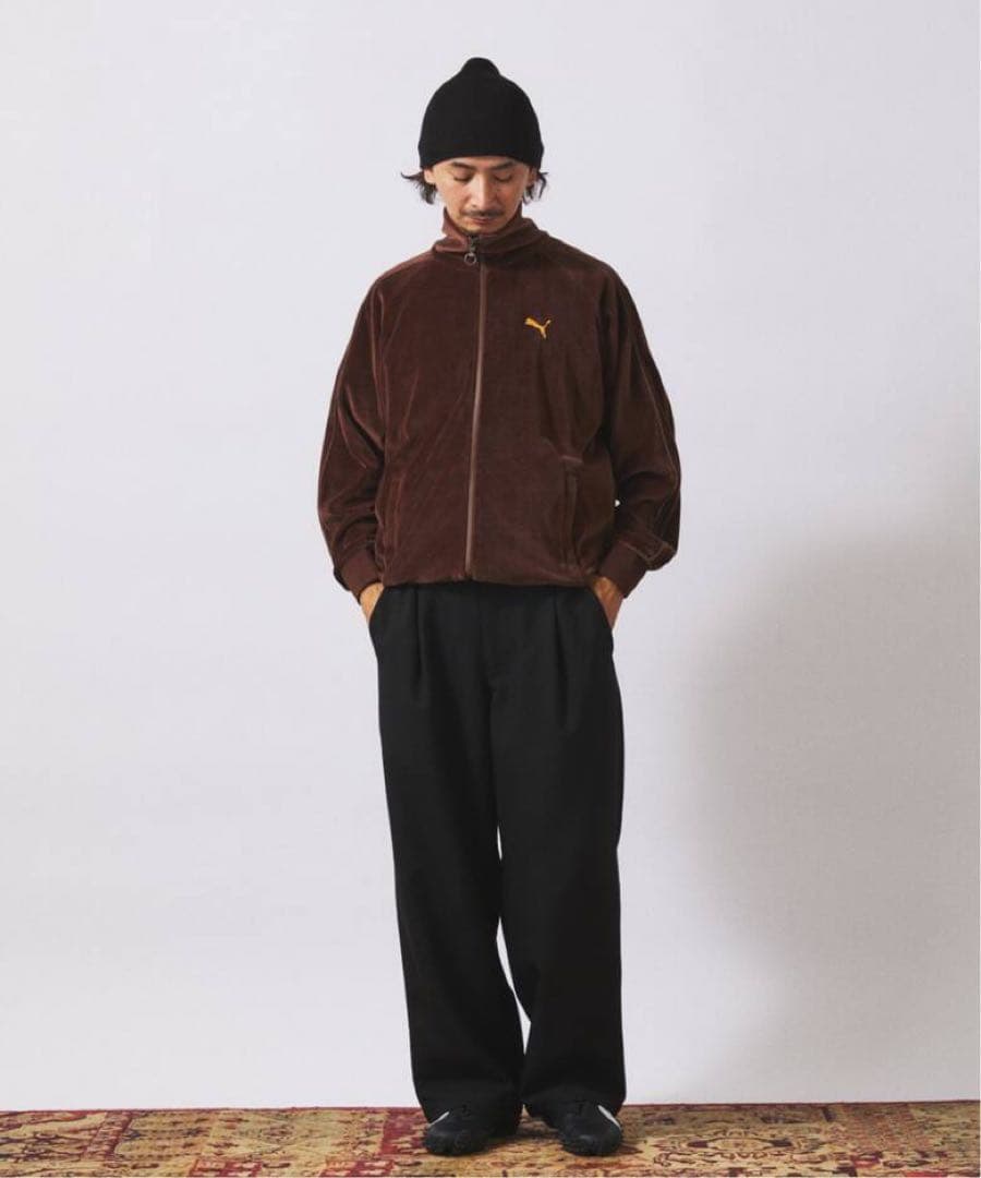 【XL】PUMA x JS relume 別注 ベロアトラックジャケット