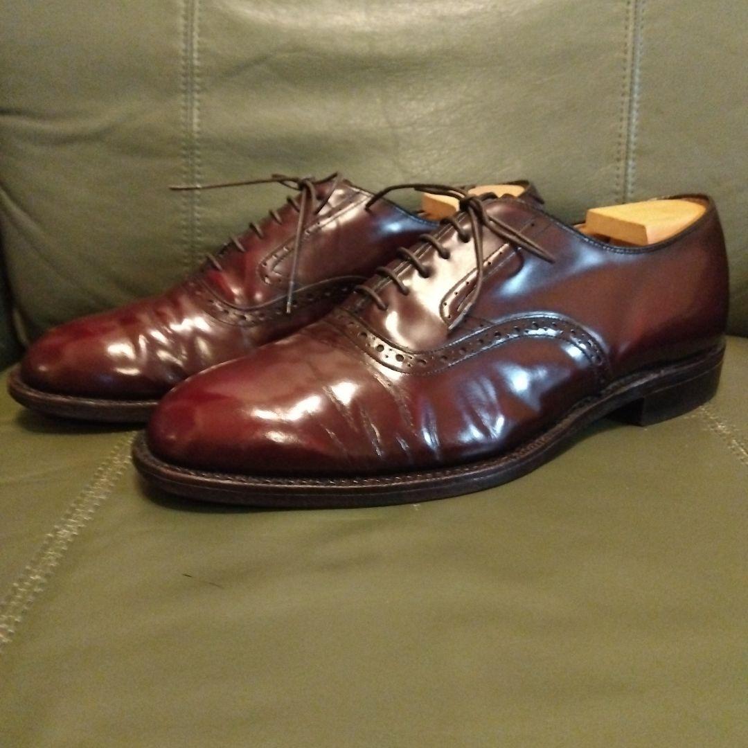 Johnston & Murphy　ストレートチッップ　USA製　US8