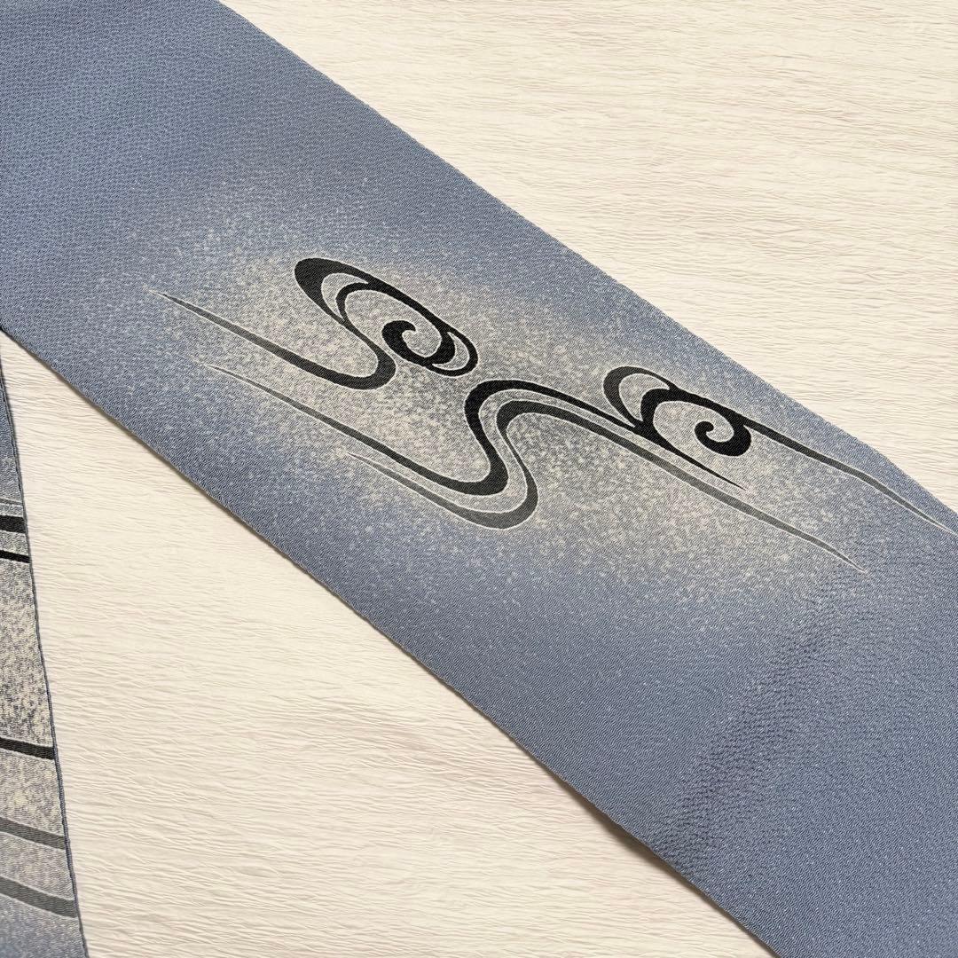 m163 羽田登喜男 縮緬 名古屋帯 正絹