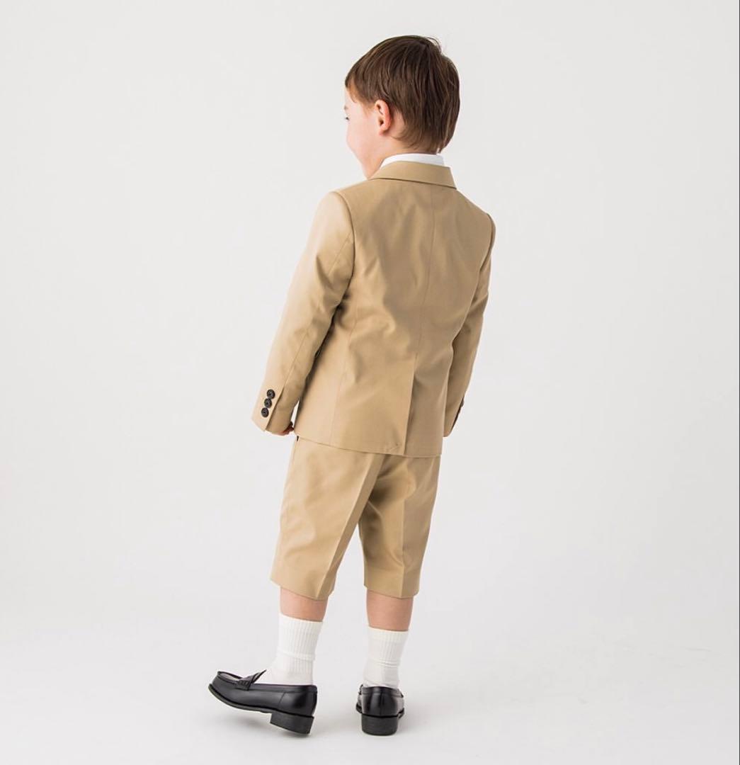 petit main 120 男の子スーツ4点セット