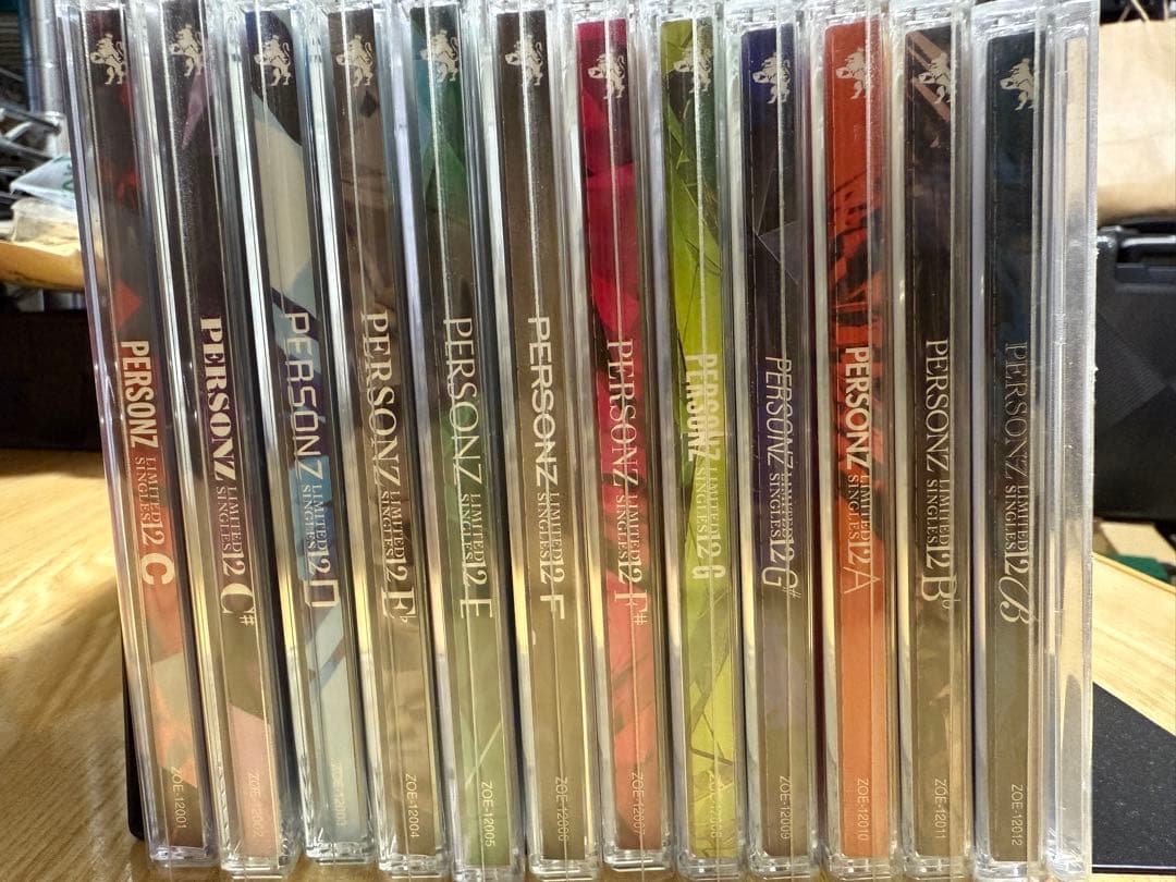 PERSONZ LIMITED SINGLES12 コンプリート全12枚+1