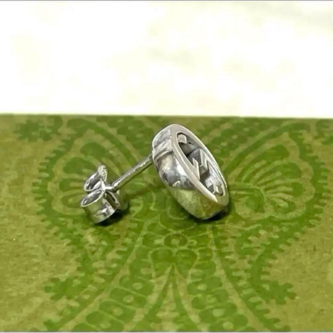 【極美品】グッチ　インターロッキングピアス片耳　メンズ/レディース　925