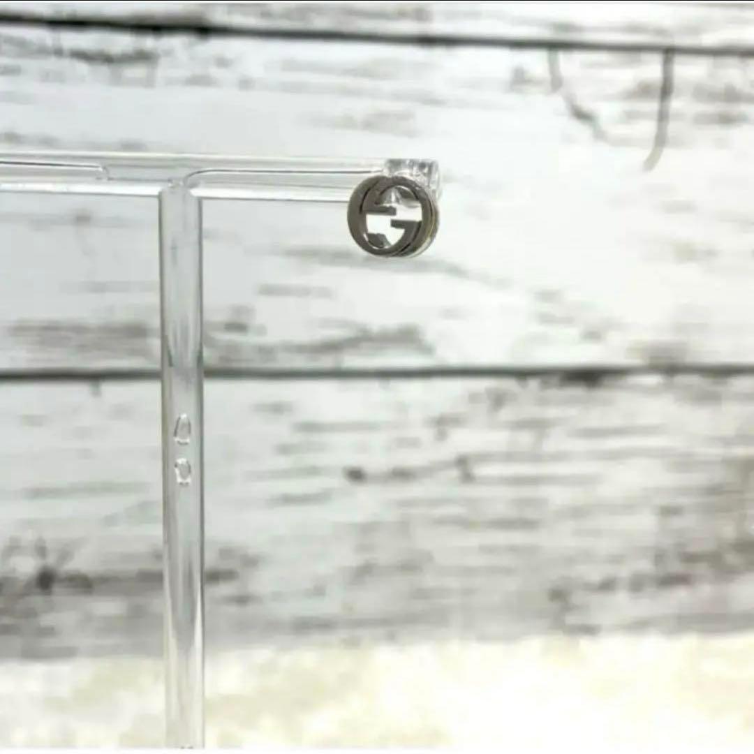 【極美品】グッチ　インターロッキングピアス片耳　メンズ/レディース　925