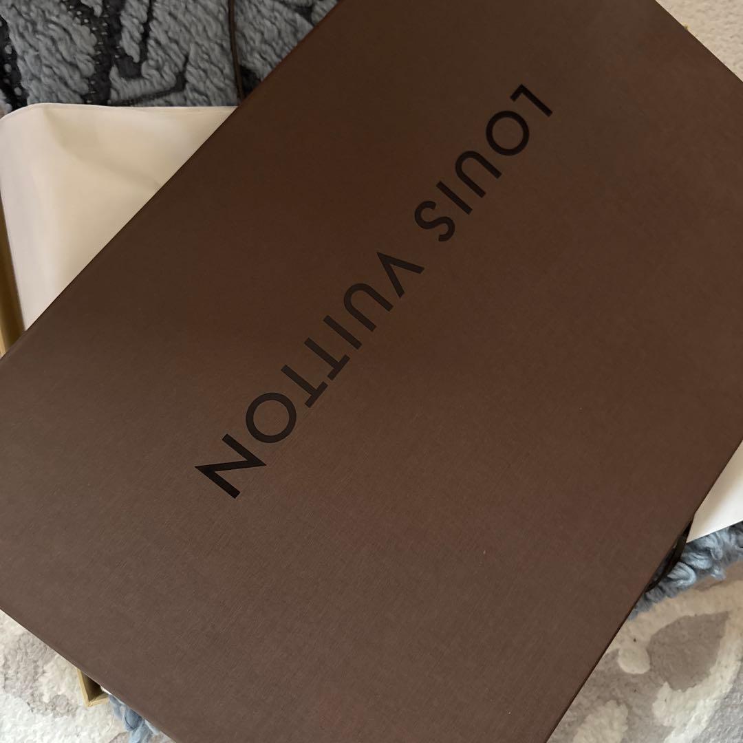 LOUIS VUITTON ライトブルー マフラー