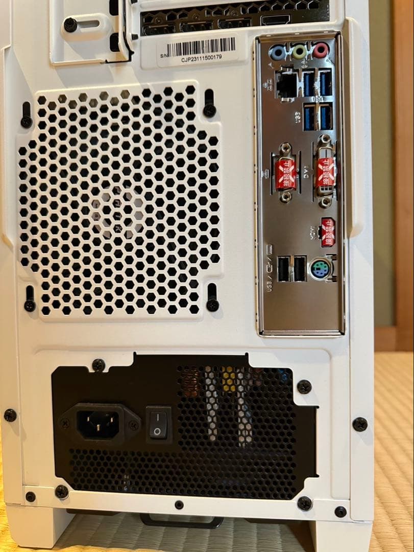 【美品】ゲーミングPC Ryzen7 5700X /RTX 4070 SUPER