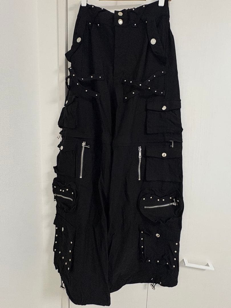 【DimMoire】スタッズカーゴパンツ