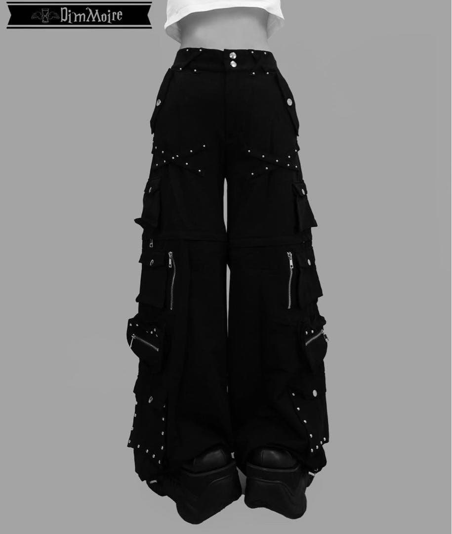 【DimMoire】スタッズカーゴパンツ