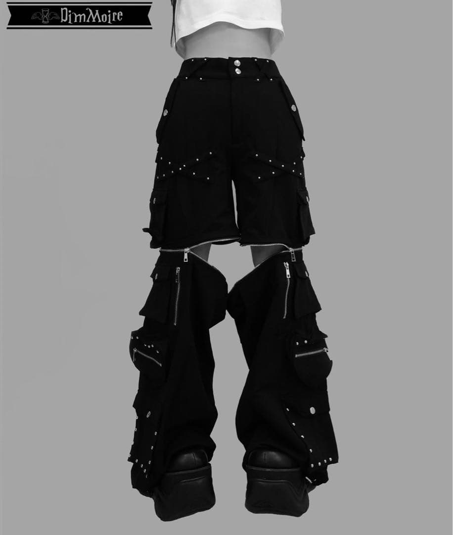 【DimMoire】スタッズカーゴパンツ