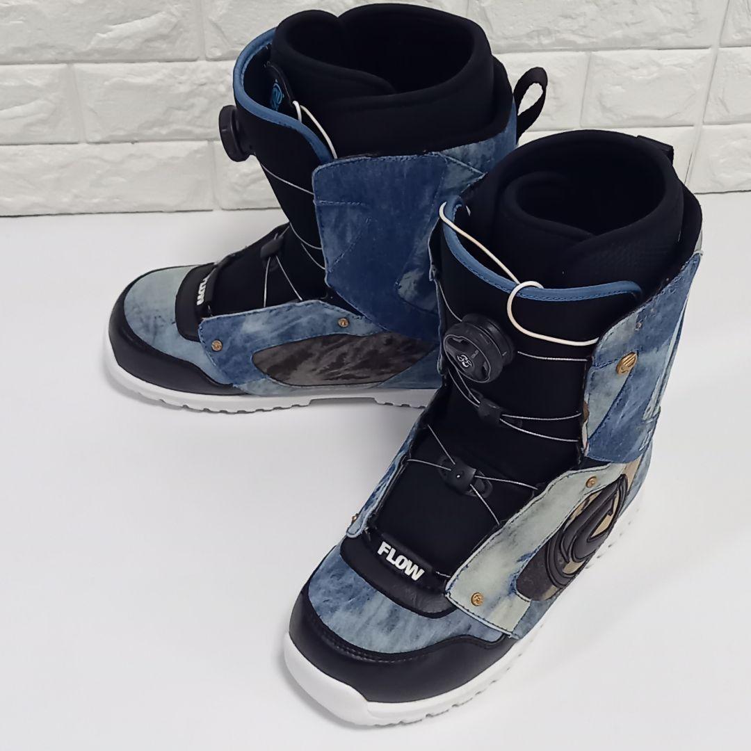 美品 FLOW レディース スノーボードブーツ LOTUS BOA 25.0cm
