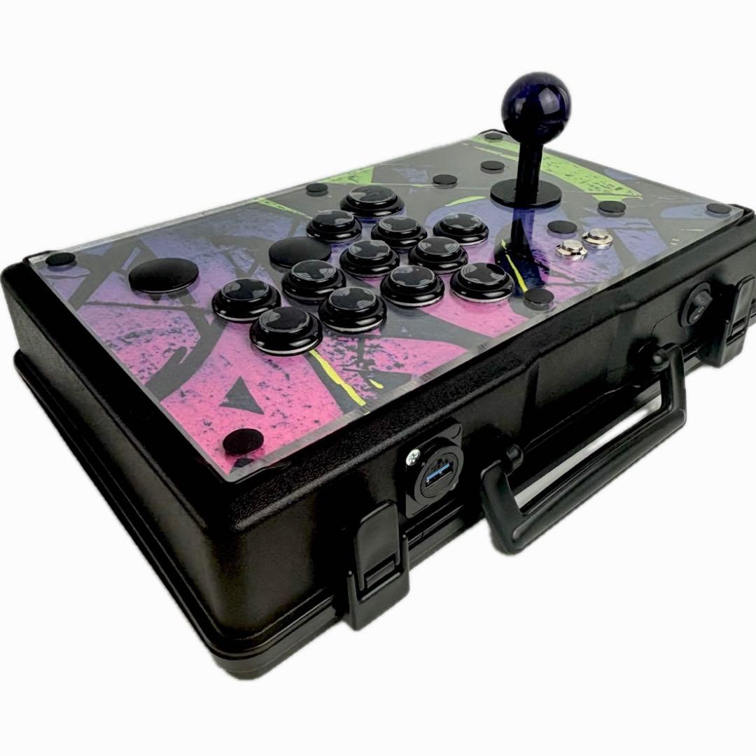 ジャンプボタン搭載 Qanba Gravityレバー スト6 アケコン a2