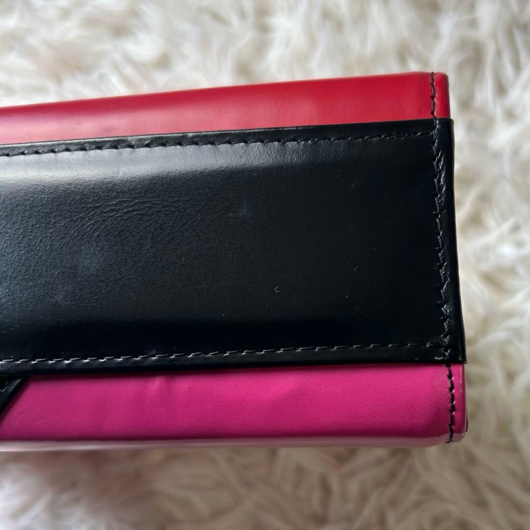 極美品 イヴサンローラン バイカラー バック