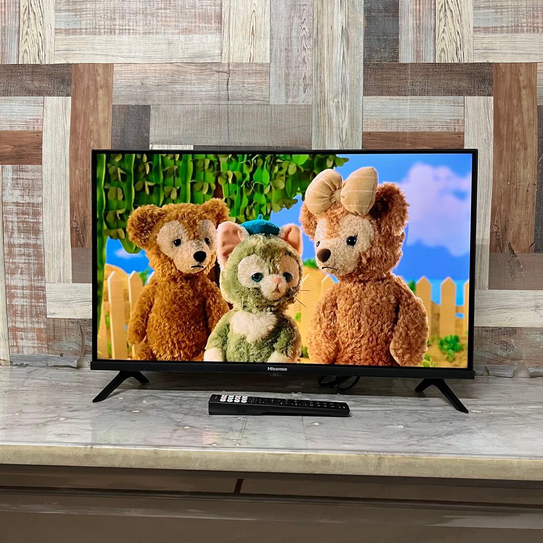 全国送料込❣️今年購入ハイセンス32型液晶テレビネット動画視聴可チューナー