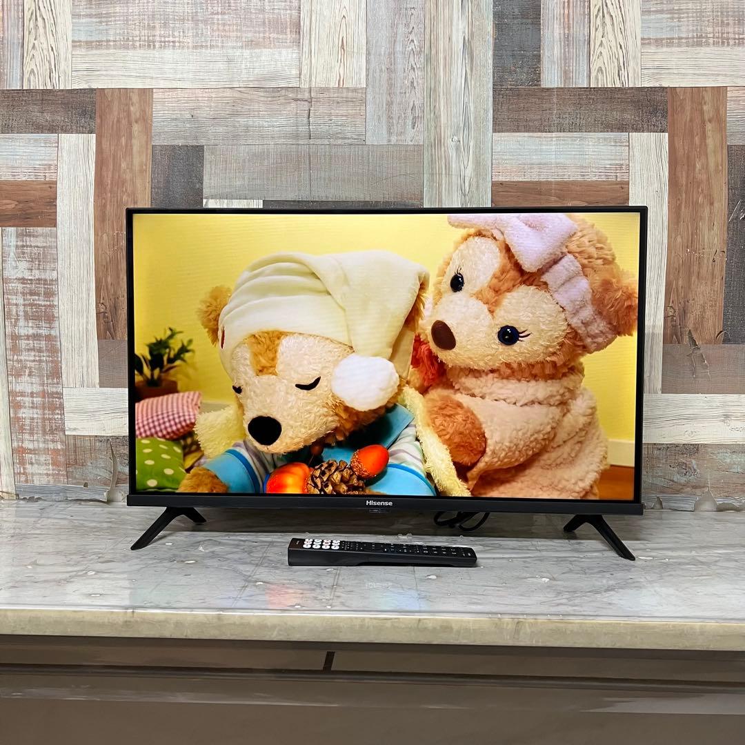 全国送料込❣️今年購入ハイセンス32型液晶テレビネット動画視聴可チューナー