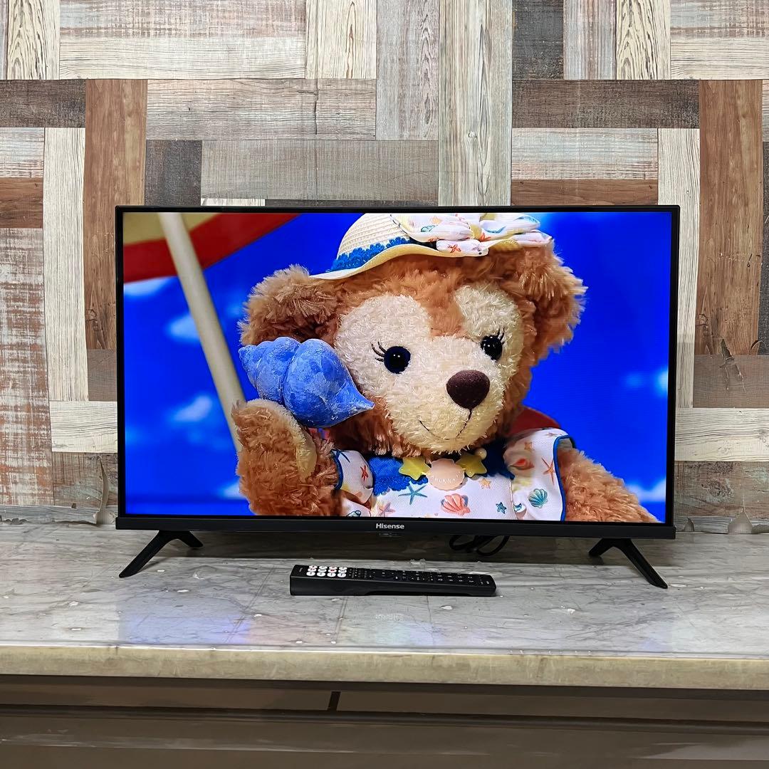 全国送料込❣️今年購入ハイセンス32型液晶テレビネット動画視聴可チューナー
