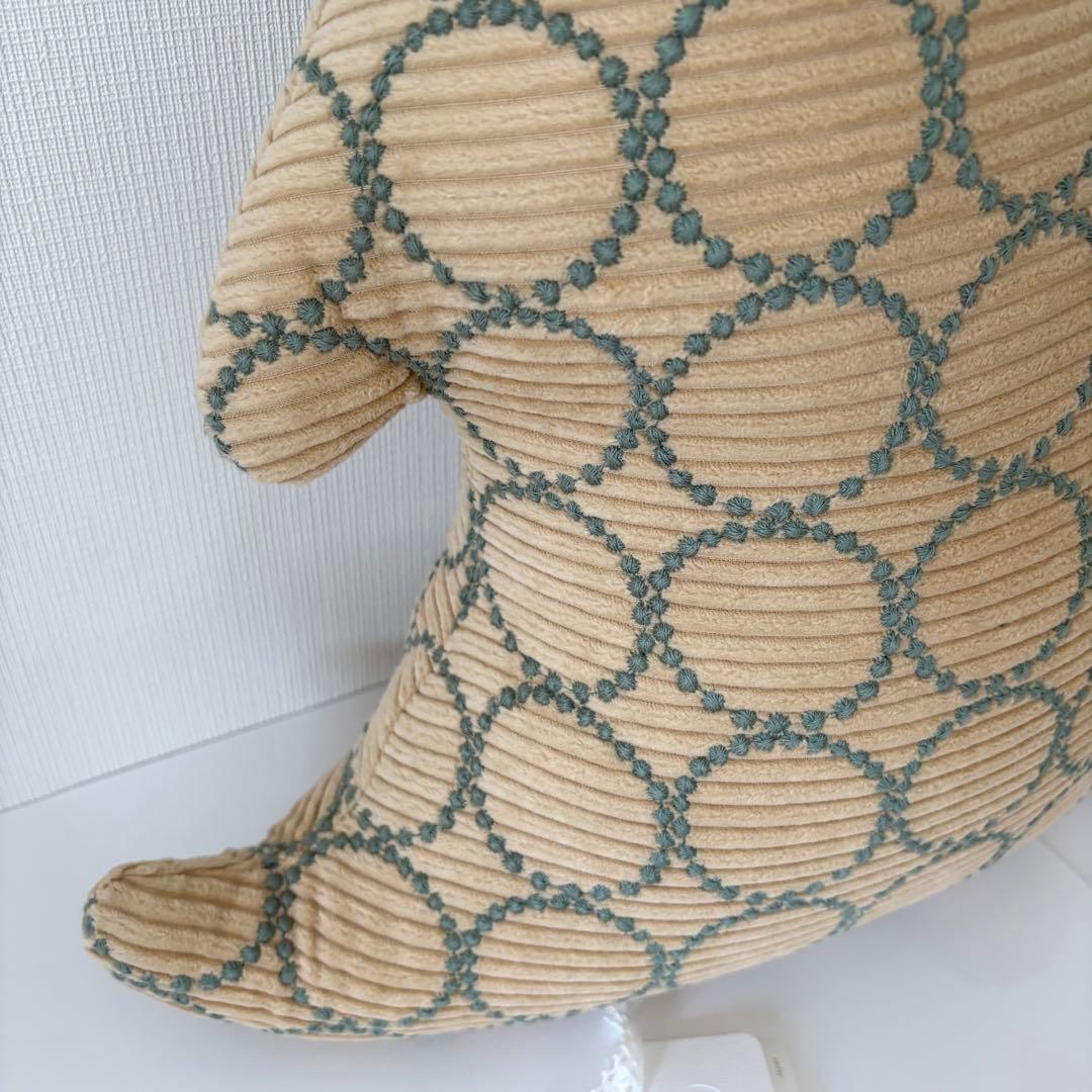 【新品未使用】mina perhonen ウサギクッション タンバリン ベージュ