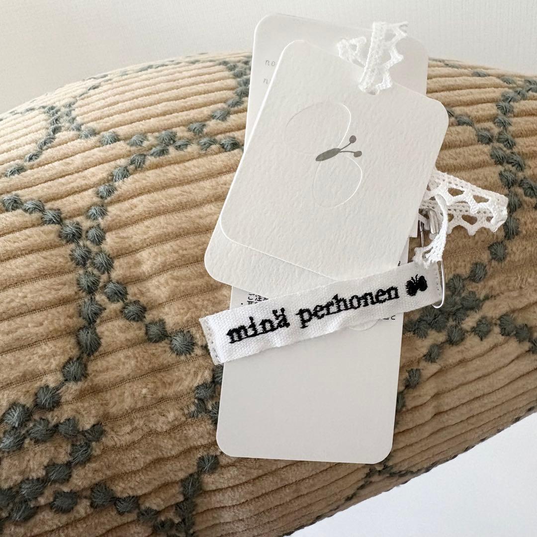 【新品未使用】mina perhonen ウサギクッション タンバリン ベージュ