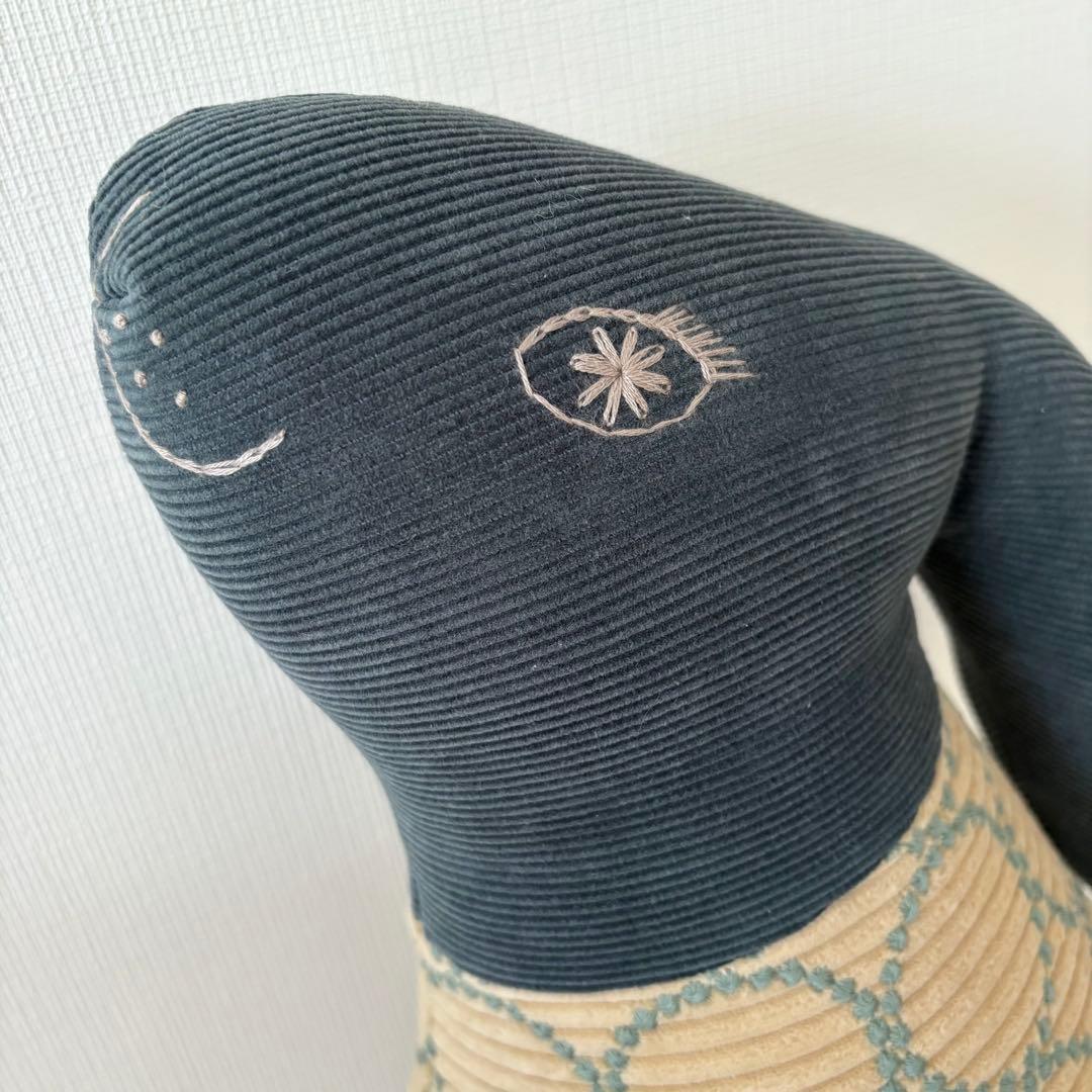 【新品未使用】mina perhonen ウサギクッション タンバリン ベージュ