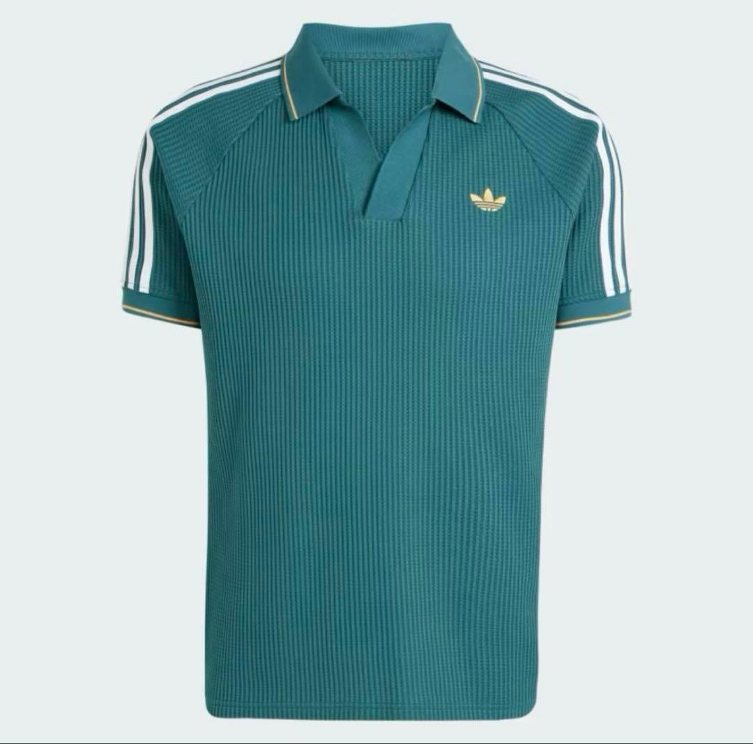 adidas アディダス ワッフルニット ポロ KC0691 半袖