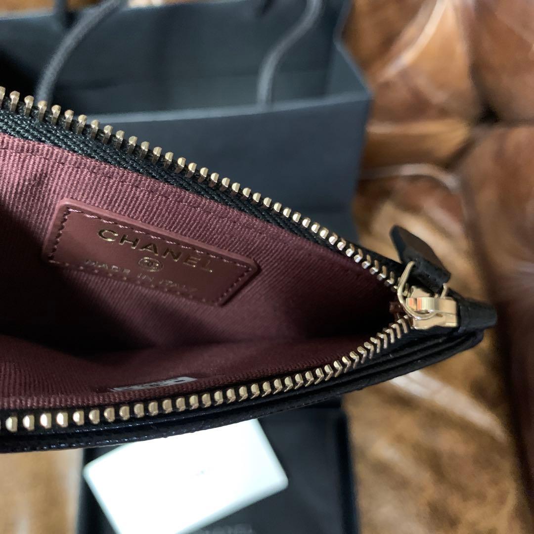 CHANEL フラグメントケース　ケース　財布　ブラック　新品国内正規品