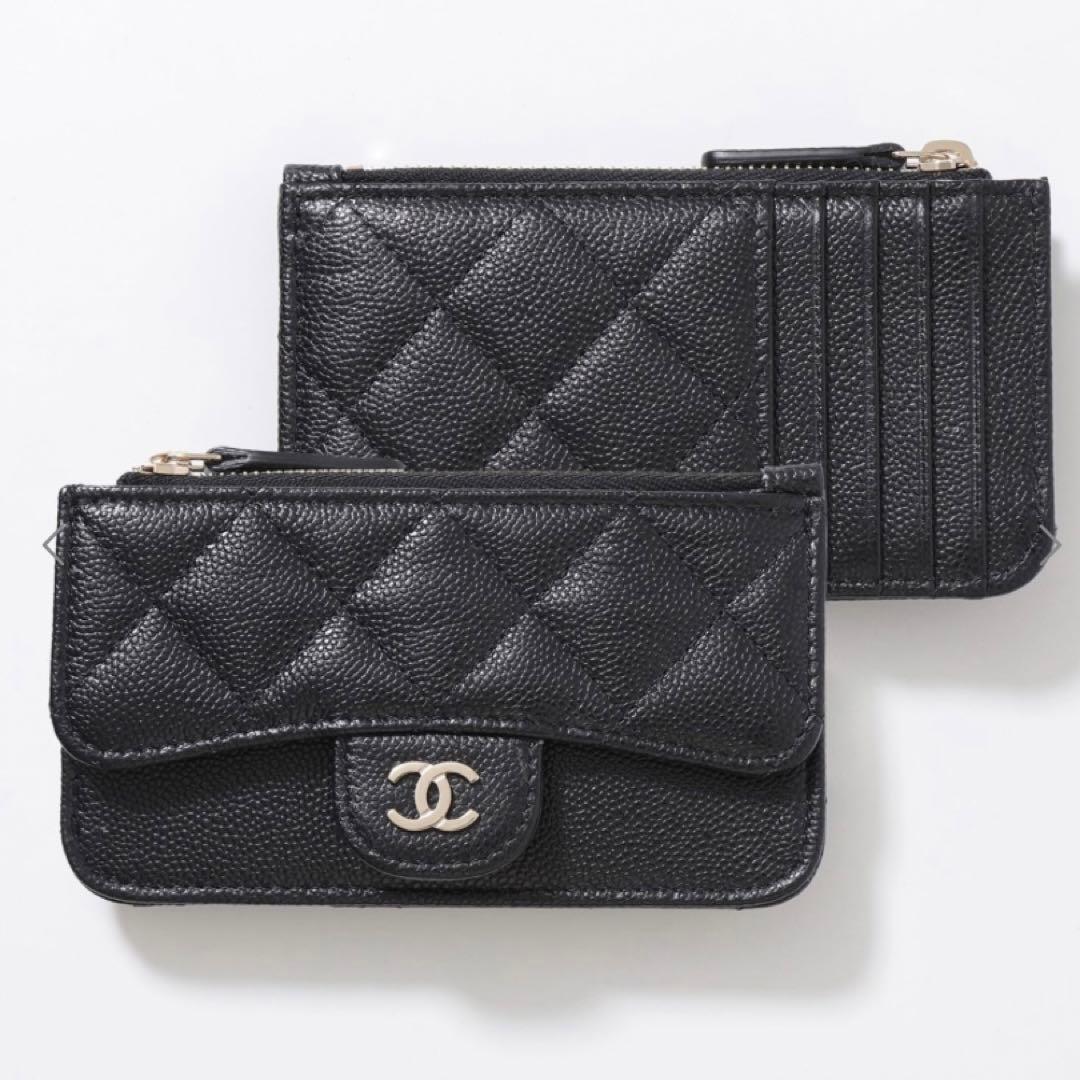 CHANEL フラグメントケース　ケース　財布　ブラック　新品国内正規品