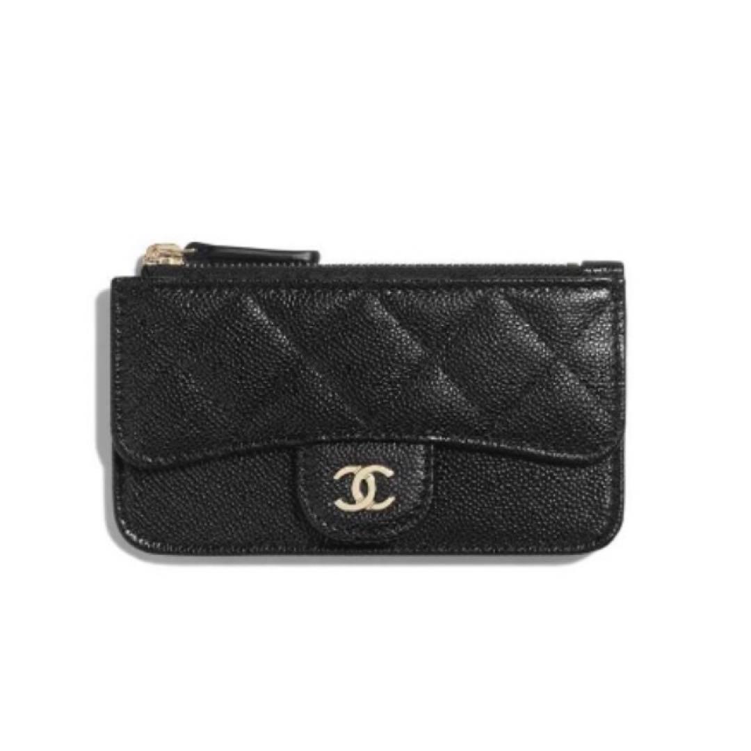 CHANEL フラグメントケース　ケース　財布　ブラック　新品国内正規品