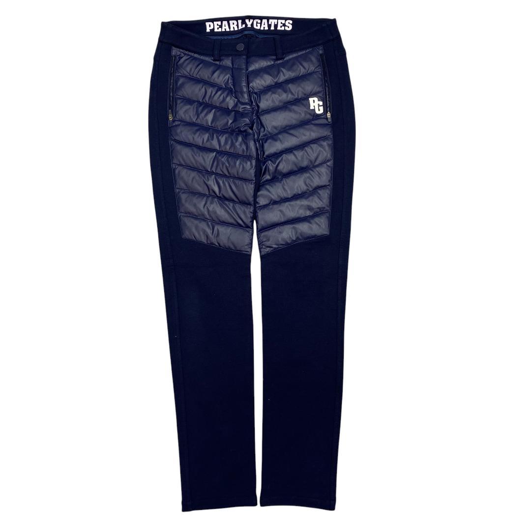 【韓国モデル】パーリーゲイツ ストレッチ ダウン パンツ 1 ネイビー ゴルフ