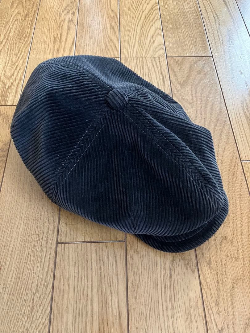 freewheelers キャサディ　ブラック　コーデュロイ　キャスケット