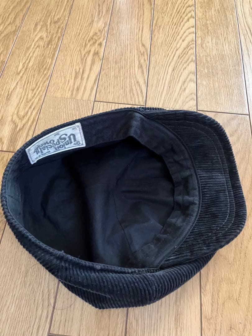 freewheelers キャサディ　ブラック　コーデュロイ　キャスケット