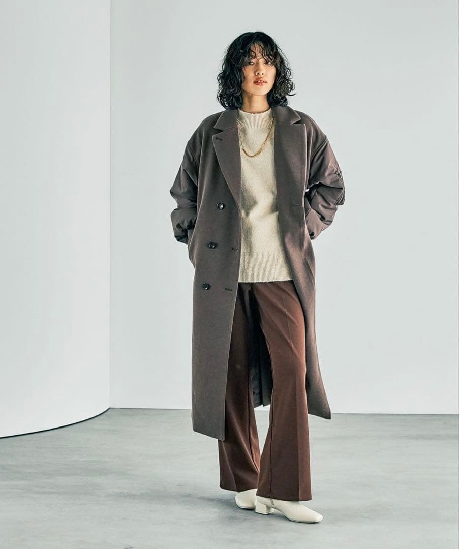 【新品・未使用品】メルトンドッキングコート