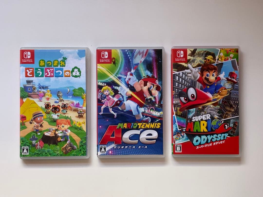 Nintendo Switch グレー 本体+ ソフト3本・キャリーケースセット