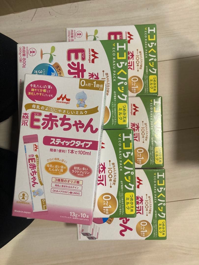 E赤ちゃん スティックタイプ+エコらく5箱