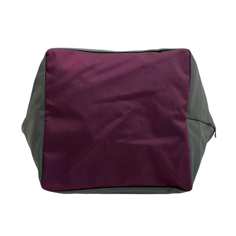 【極美品】 エルベシャプリエ トートバッグ 1027 舟型 ナイロン グレー