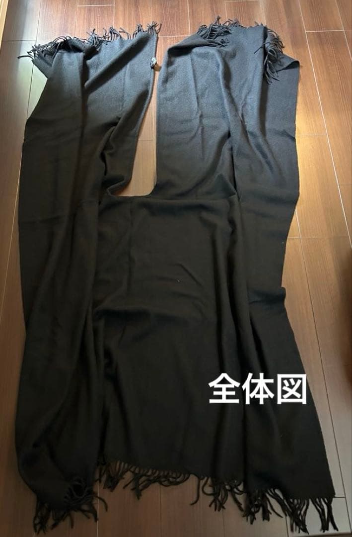 コニー様　【ジョンストンズ】 カシミヤ×ウール　ケープ ポンチョ