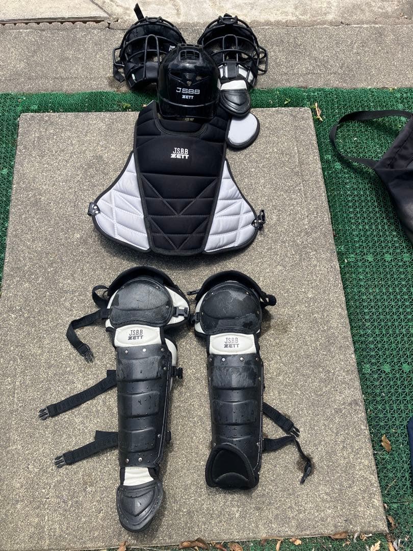 キャッチャー 防具 セット 軟式　野球　JSBB ZETT