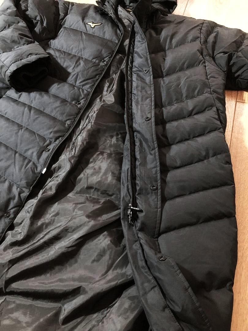 ミズノプロ Mizuno Pro☆限定 ロング ダウンコート ベンチコート☆Ｏ