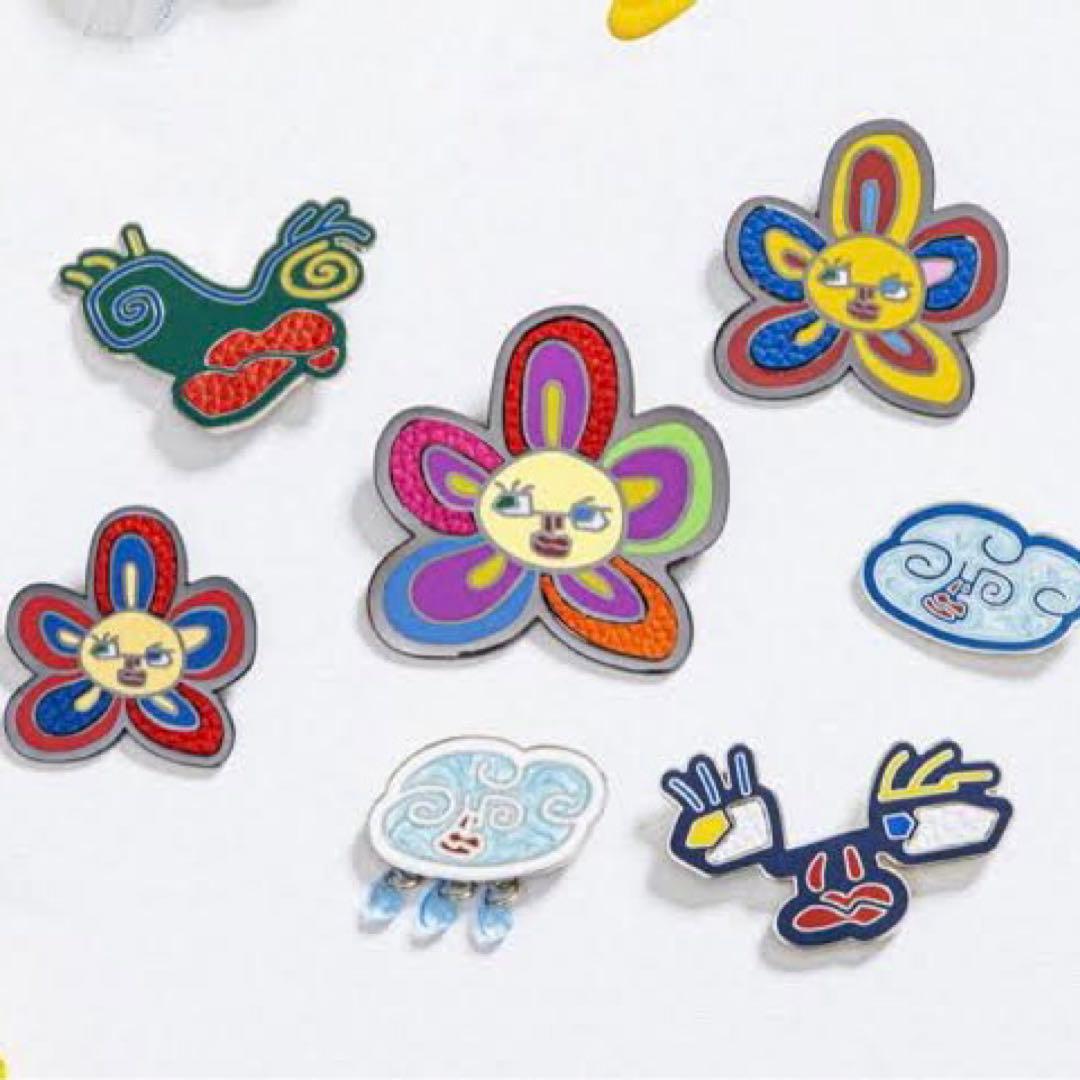 BTS V テテ ブローチ アーティストメイド3点セット