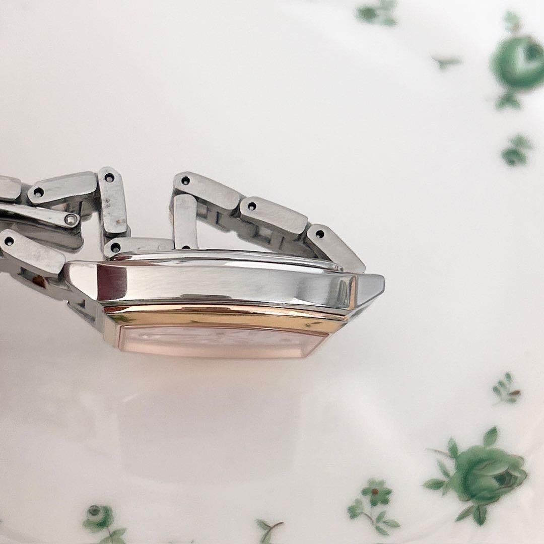 セイコー ルキア SSVW048 ソーラー電波腕時計 コンビカラー