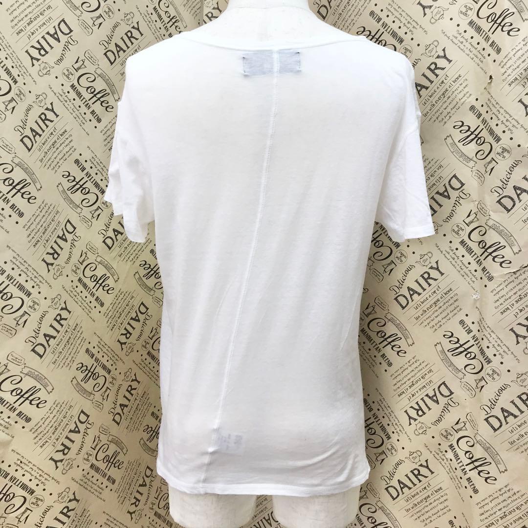 SHARE SPIRIT スカルプリント Tシャツ 半袖 カットソー S3357