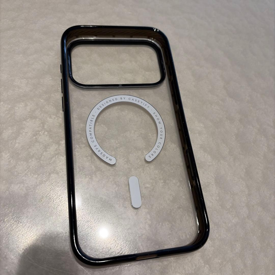 Casetify MagSafe対応クリアケース　iPhone17Pro MAX