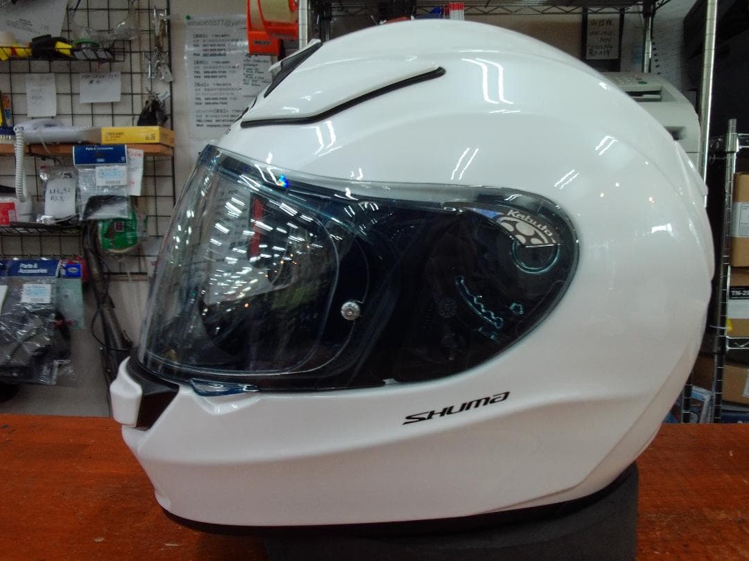 OGK　KABUTO　SHUMA　ホワイト　サイズM　2025年製