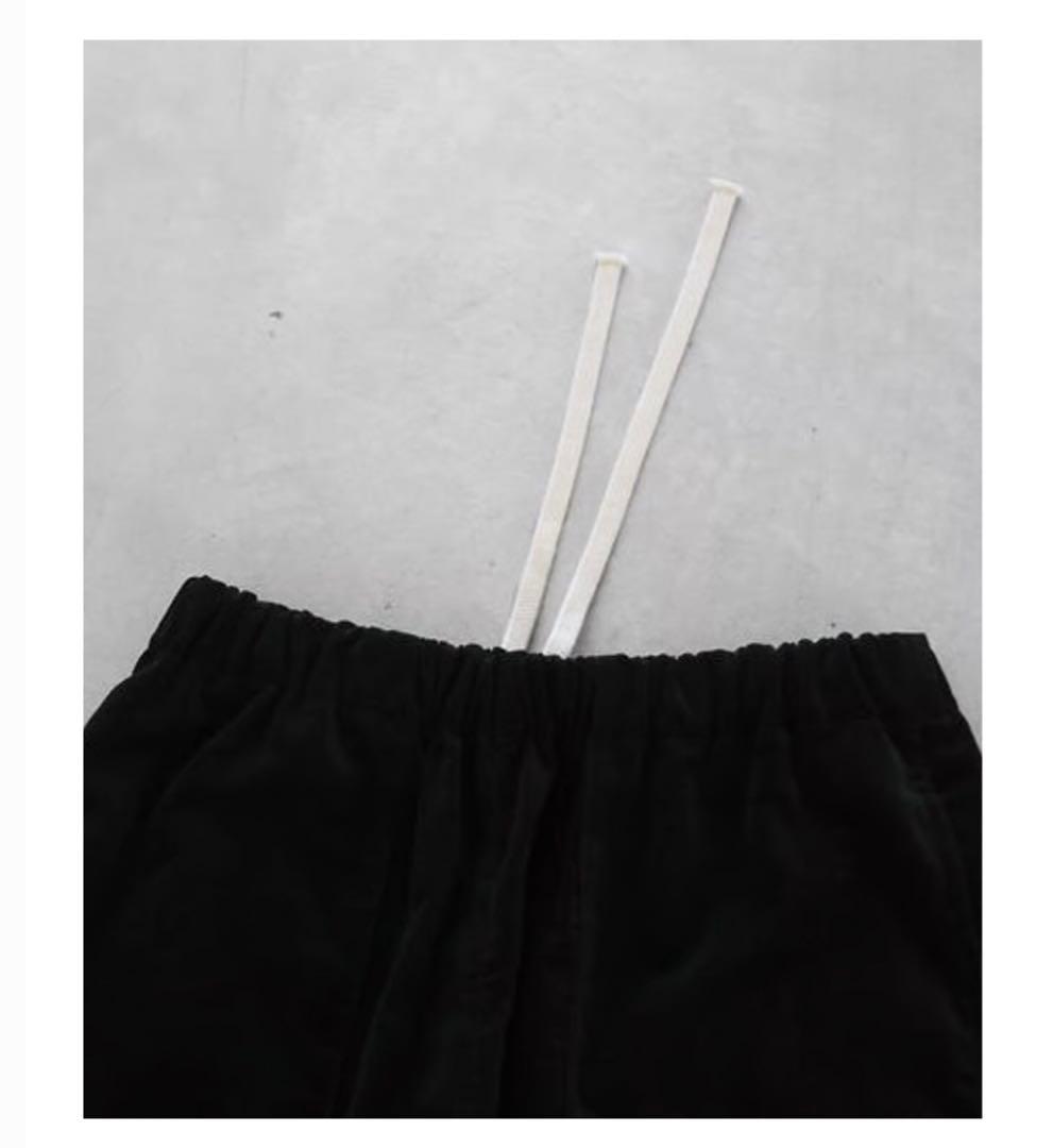 超希少◆ハウスHUIS ◆みじんコールイージーワークパンツ507◆ブラック