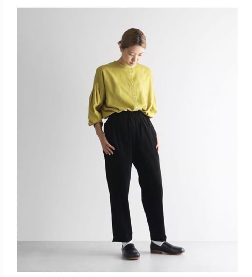 超希少◆ハウスHUIS ◆みじんコールイージーワークパンツ507◆ブラック