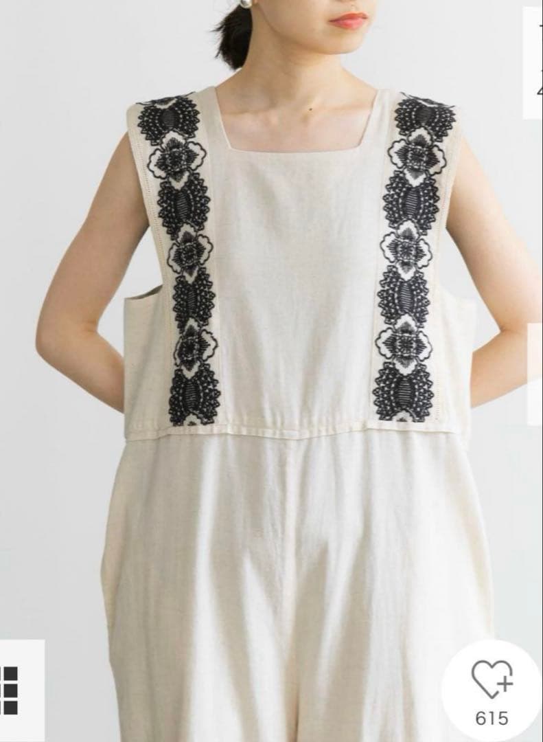 かぐれ　オールインワン　刺繍