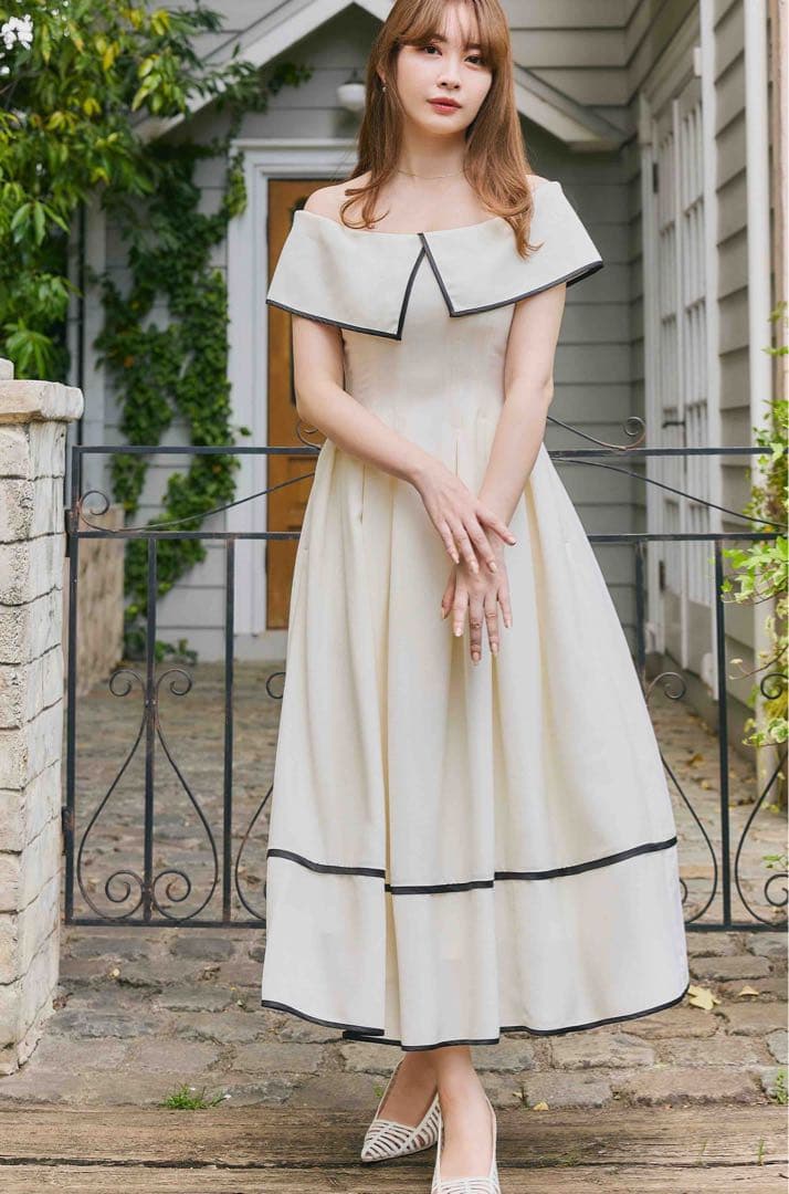 ワンピース herlipto Bern Two-Way Dress