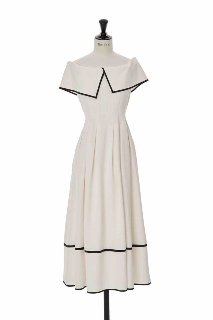 ワンピース herlipto Bern Two-Way Dress